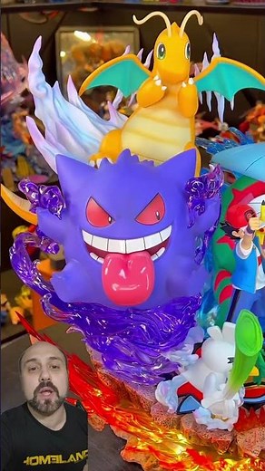 ASH KETCHUM POKEMON CAMPEON ESTATUA by orzgk figure