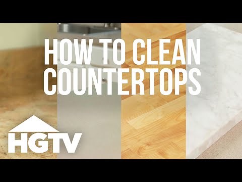 How to Clean Every Type of Countertop | HGTV