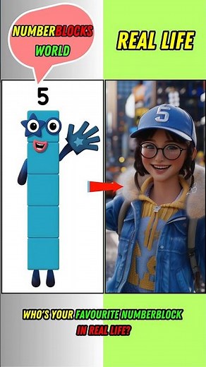 🔢 Numberblocks Characters as Humans in Real Life – A Creative Reimagination! 🧑🎨