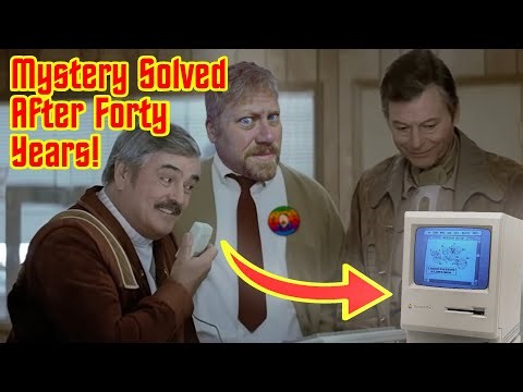 How the Macintosh Plus helped make Star Trek history! #VFX