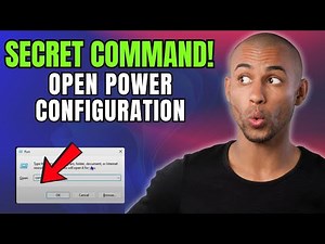 Secret RUN Command to Open Power Configuration in Windows 10/11