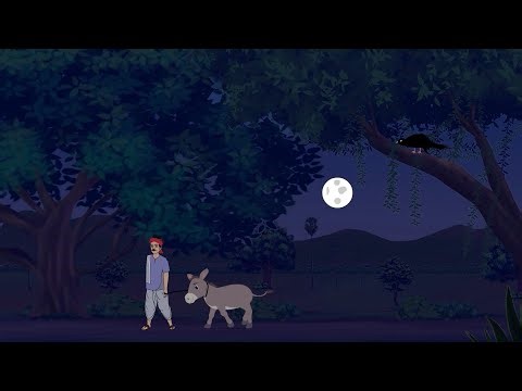 Watch the moral story of the bad luck woodcutter / How he finally changed his luck / Cartoon video