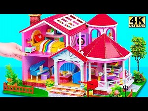 Build Cardboard Palace for the Rich with Bedroom, kitchen, bathroom and More ❤️ DIY Miniature House