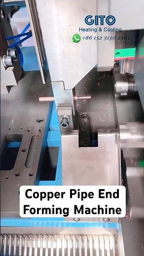 Automatic Copper Tube End Forming Machine