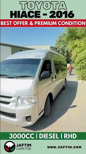 Toyota Hiace Van 2016 14 Seaters Automatic Transmission 2WD 3000CC Complete Review | Jaftim