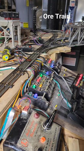 23K views · 517 reactions | 1615 pulls Ore Cars and the light blue caboose. #lioneltrains #modeltrains | Dan Sylvester | Facebook