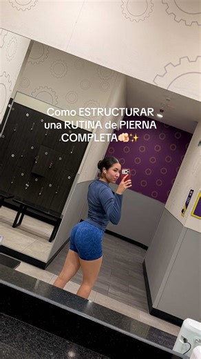 Cómo armar una rutina de PIERNA COMPLETA 🔥🍑 No se trata de repetir sentadilla y prensa, se trata de cubrir los patrones de movimiento correctos: cuádriceps, glúteo, femoral, aductores y pantorrilla🫵🏻 Entrena con estructura y progresa con intención⚡️ outfit: @Gymshark @Gymshark Women #gymgirlsoftiktok #legdayworkout #principiante #consejosgym #piernasfuertes