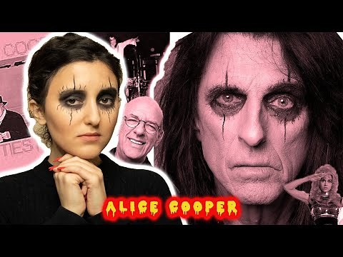 Becoming Alice Cooper (Aka Vincent Furnier) | Music Video Makeup Monday