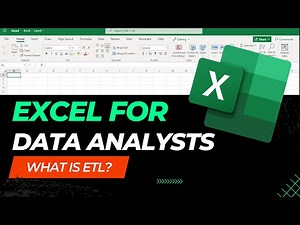 Excel for Data Analyst (What is ETL)