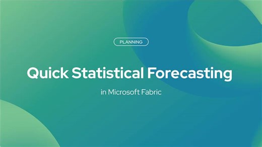 Statistical Forecasting in Microsoft Fabric