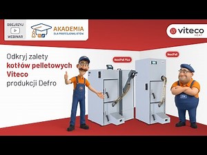 VITECO - Odkryj zalety kotłów pelletowych Viteco produkcji Defro