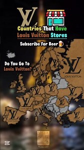 Louis Vuitton Stores #europe #map #mapping #flag