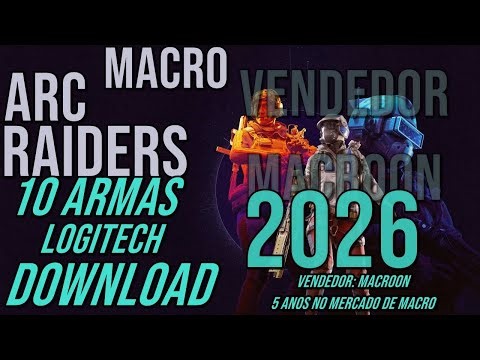 MACRO NO RECOIL ARC RIDERS LOGITECH 10 WEAPONS