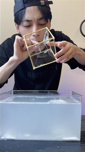 I think I just glimpsed 4D space! Building perfect geometry with nothing but soap bubbles.