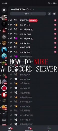 how to nuke a discord server | powerful and fast 2026 #discord #bot