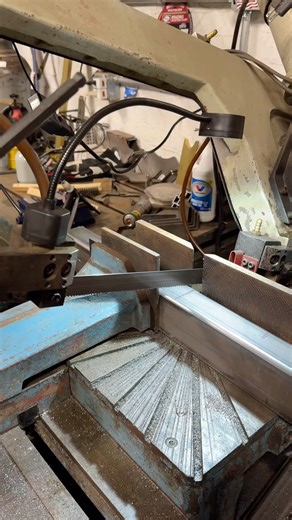 78K views · 190 reactions | Shadow cut line on any saw! This $15 upgrade makes a world of difference on my bandsaws. On small tube like this it may seem insignificant but on large material especially for miter cuts it’s so helpful. Find the video on my channel with links! #makeeverything #maker #handmade #make #saw #cut #steel #metalshop @baileigh_industrial | Make Everything | Facebook