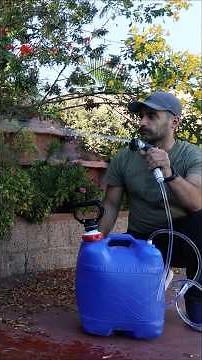 The Ultimate DIY Camp Shower! #camping #diy