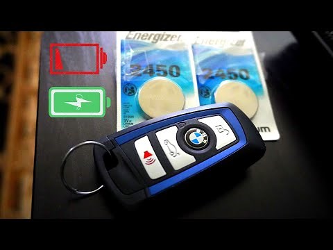 BMW 4 Series F32 435i Key Fob Battery Replacement