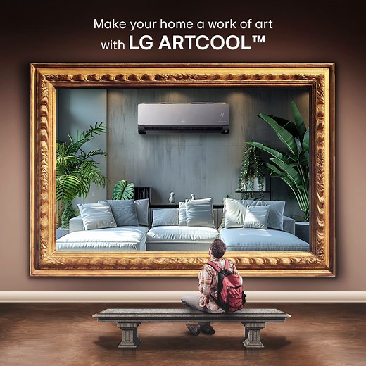 Transform your home into an art gallery with LG ARTCOOL™! This stunning air conditioner not only keeps you cool but also serves as a masterpiece that enhances your decor, creating a harmonious blend of art and comfort. 🎨❄️ Discover the beauty of LG ARTCOOL™ today: http://lge.ai/6181IPp4d #LifesGood #LifesGoodwithLG #LGSingapore #LGArtcool #LGAirConditioner | LG Global