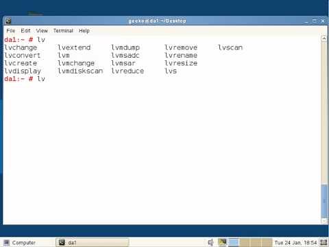 LINUX: Command line LVM Management on SUSE 11
