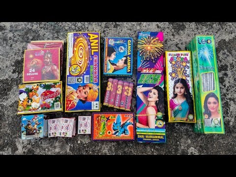 सबसे जबरदस्त पटाखों का कलेक्शन 2025 | Full Fireworks Unboxing And Testing |