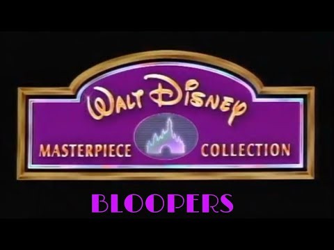 Walt Disney Masterpiece Collection Logo Bloopers