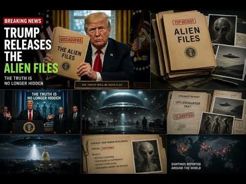 Trump Releases The Alien Files | UFO Secrets Finally Revealed?