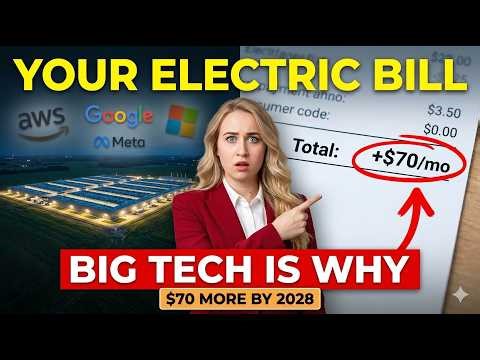 Big Tech Is Why Your Electric Bill Could Hit $70 More by 2028