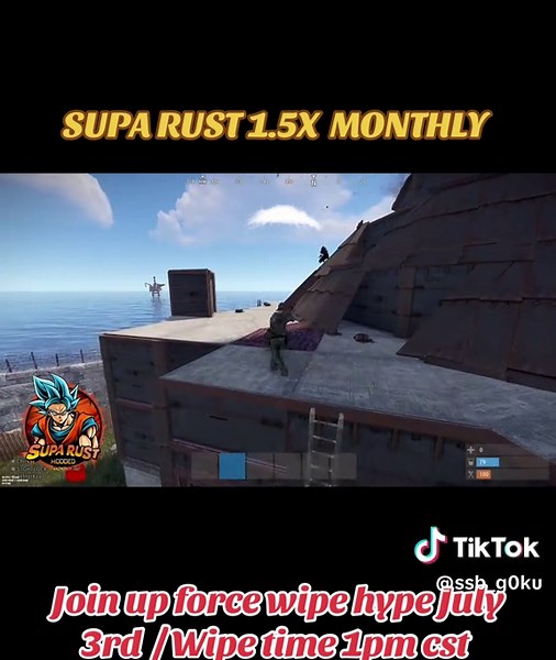 SUPA RUST 1.5X MONTHLY: Intense PvP Action Awaits!