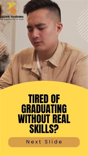 Kaizensystems on Instagram: "Build skills that the industry actually needs. At Kaizen Systems, we focus on practical, job-ready training, not just theory. Our training programs include: • Web Development • Full Stack Development • Generative AI • Digital Marketing • Advanced Computer Applications Learn with real projects, hands-on practice, and expert guidance. Don’t just graduate. Become industry-ready. Comment SKILL to begin. #IndustrialTraining #SkillDevelopment #JobReady #WebDevelopment #Art