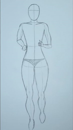 How to Draw Running Pose ✨Tutorial✨ #drawing #pose