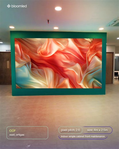 SEE THIS: We’re grateful to be part of CCF East Ortigas’ mission in making worship more engaging and impactful through an LED wall designed to bring a brighter connection for every service. ✨ 📩 Message us to start working on your LED wall project. 📧 julia@bloomled.ph 📞 0954 352 4551 / 0967 269 5393 🌐 https://bloomled.ph/collections/churches #LED #BloomLED #leddisplay #ledvideowall #DigitalSolutions #LEDWallSupplier #outdoordisplay #indoordisplay #LEDphilippines | Bloomled - LED Video Wall Su