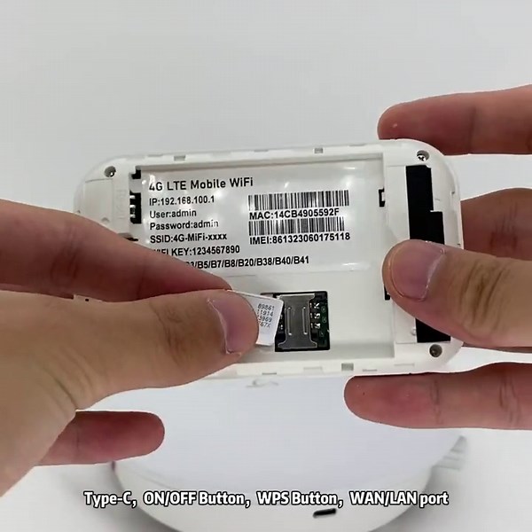 Free Wifi Anywhere, Pocket Wifi, Portable Wifi Router, Ultra Link Wifi Router, Free Wifi Anywhere Portable Internet Pocket Router, 2025 New High Speed Smart Router 4G Wireless Router For Travel