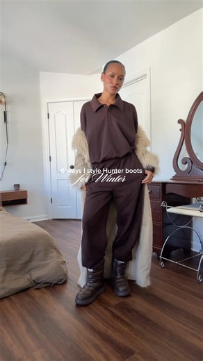 Watch how the Hunter Maribel transforms from casual coffee runs to snowy adventures. Waterproof ✓ Insulated ✓ Actually cute ✓ Get yours before they sell out (again). | Hunter Boots