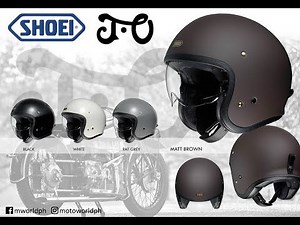 Unboxing SHOEI J.O Mat Brown Classic Jet Helmet