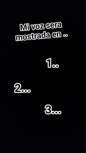 En el próximo short muestro mi voz, esta vez si es enserió, me motivaron para hacerlo
