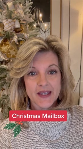Festive Christmas Mailbox Swag Ideas