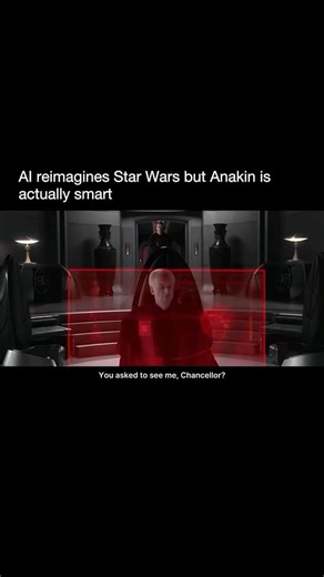 Deepnewsai on Instagram: "AI reimagined Star Wars: Revenge of the Sith, but this time Anakin is actually smart. In this AI parody, Anakin exposes Palpatine instantly, questions the logic of the Jedi Council, and completely changes the story. The result is both hilarious and surprisingly genius."