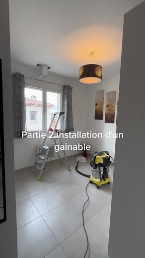 Installation d'un système de clim gainable : Partie 2