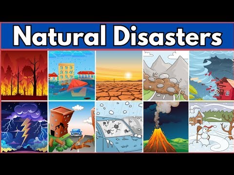 30+ Natural Disasters Names in English | Learn Natural Disasters Vocabulary with Pronunciation