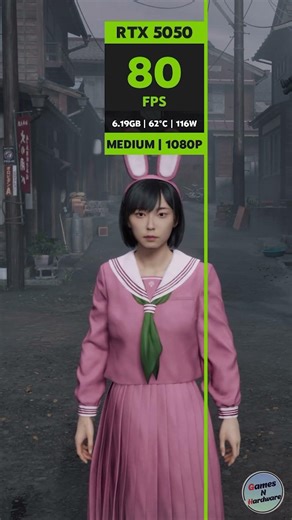 RTX 5050 vs Silent Hill F 😱 Visual Test