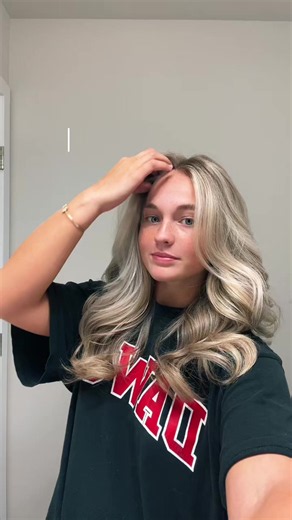 Blonde Hair Wash Day Tutorial | Easy Blowout Steps