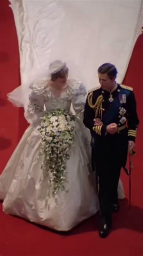 princess diana wedding 1981❤️#princessdianaforever #dianaspencer #princecharles #royalfamily #fyp
