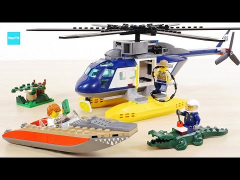 LEGO City Helicopter Pursuit 60067 Speed build & Review