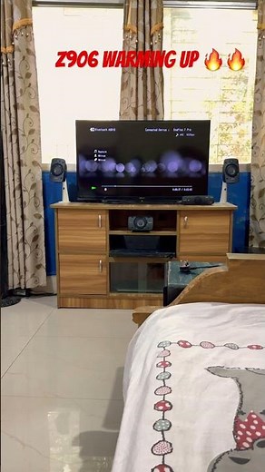 Logitech z906 sound test. #basstest #logitechz906 #hometheater #speaker