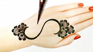 21K views · 849 reactions | Simple Mehndi Design trick from S letter | S अक्षर से मेहँदी बनाना सीखे | Mehendi design for hand in this video tutorial i will show you step by step very easy mehndi design hope it's very helpful for beginners mehndi artist: Beautiful Henna | Beautiful Henna | Facebook