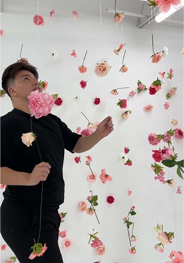 DIY Flower Wall Tutorial for Stunning Home Decor