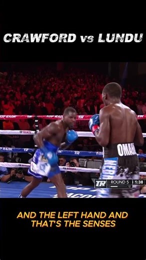 CRAWFORD DESTROYED LUNDU #knockout