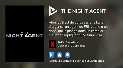 Vidéo : Voir la série The Night Agent en streaming légal complet