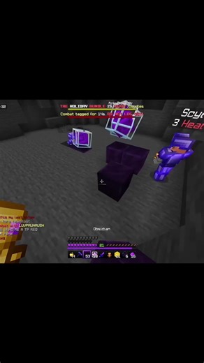 2v2 too easy #minecraft #mineville #lifesteal #cpvp